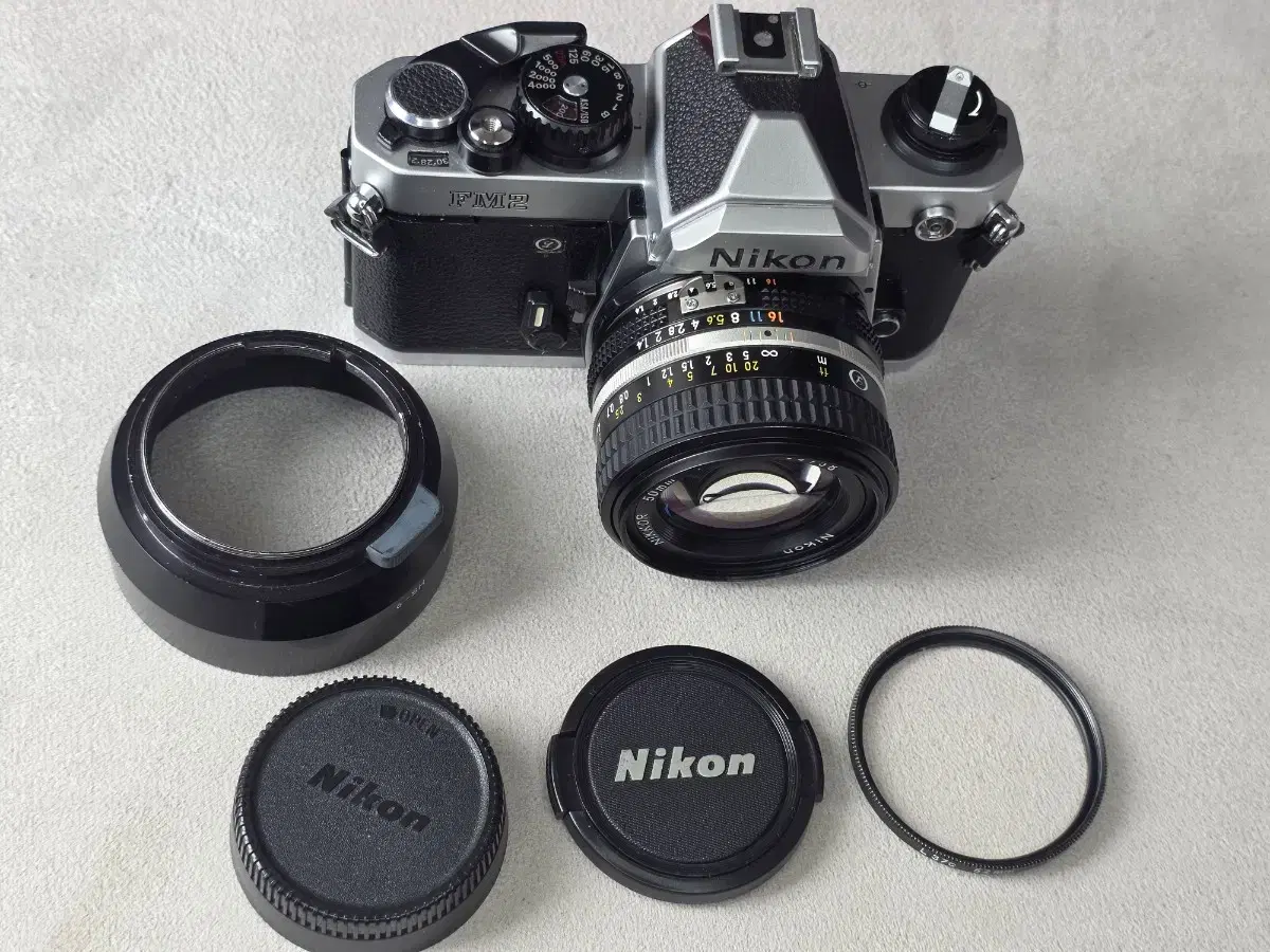니콘 FM2 new 시리얼nikkor 50mm f1.4 ai-s 렌즈 | 브랜드 중고거래